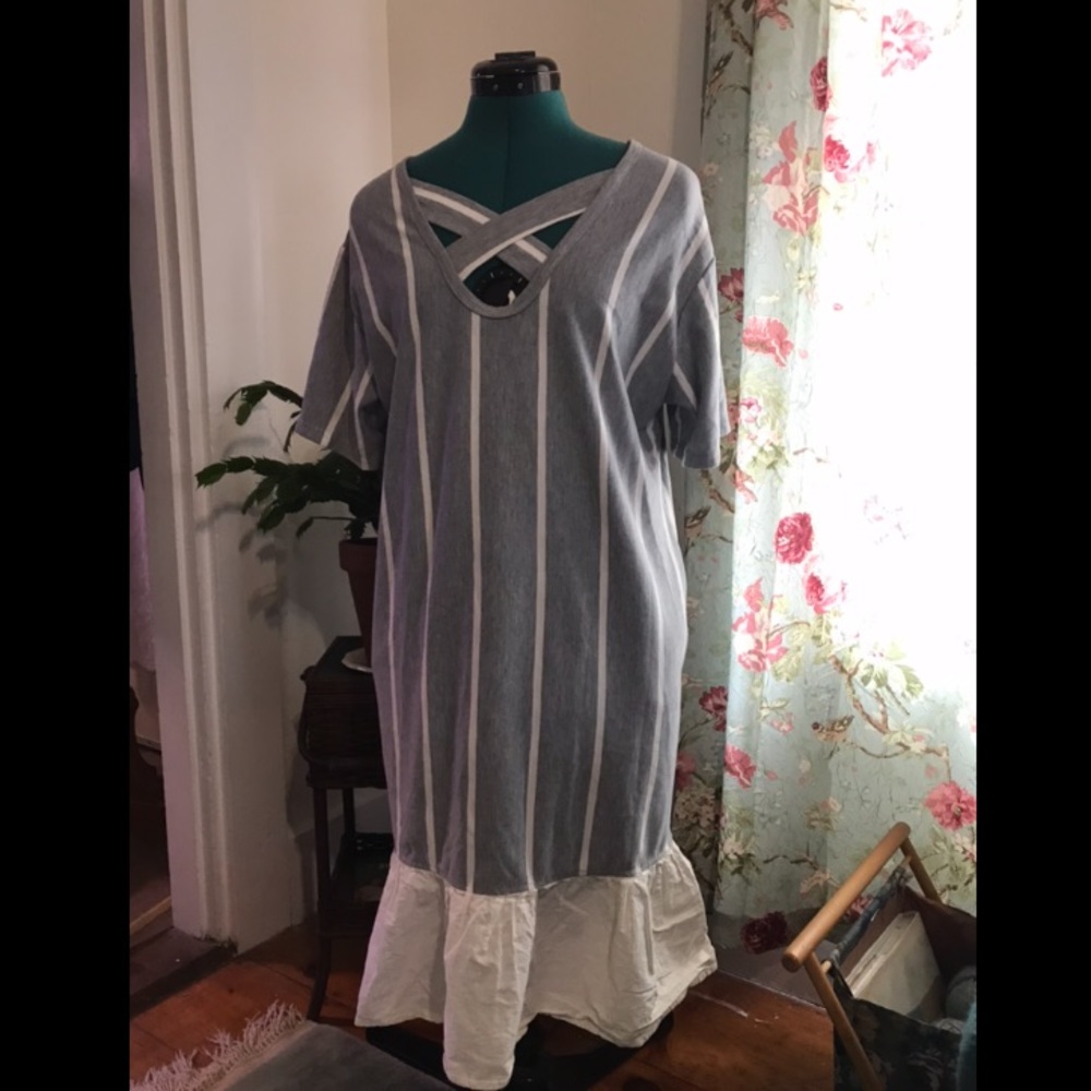 Long Striped Dress